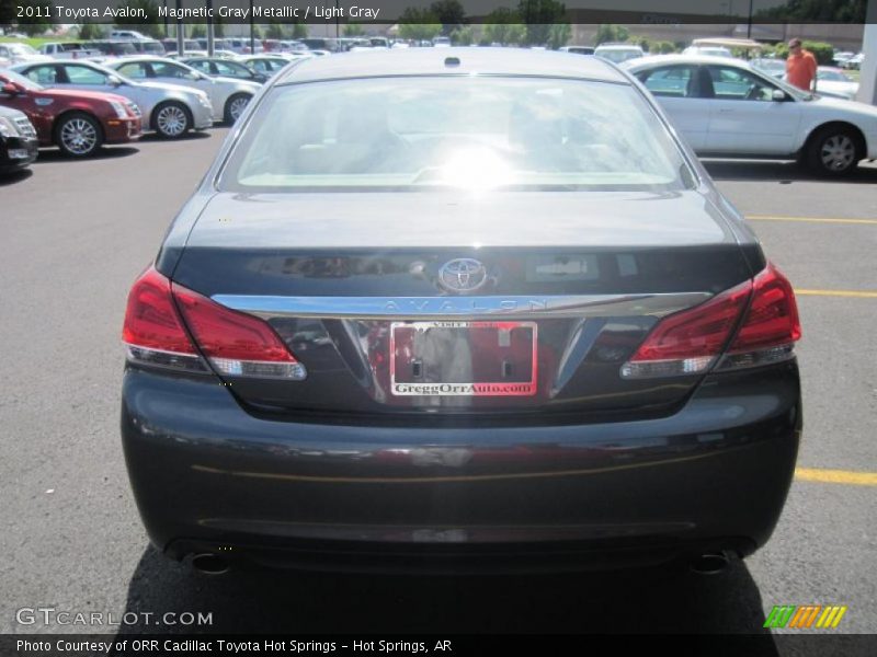 Magnetic Gray Metallic / Light Gray 2011 Toyota Avalon