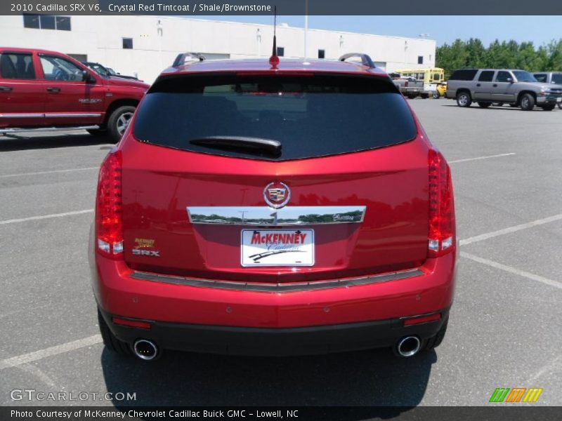 Crystal Red Tintcoat / Shale/Brownstone 2010 Cadillac SRX V6