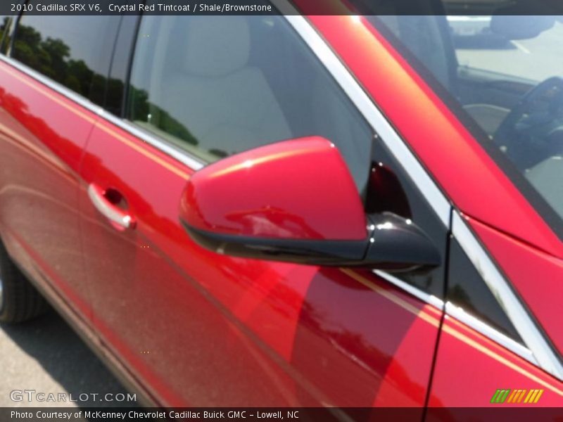 Crystal Red Tintcoat / Shale/Brownstone 2010 Cadillac SRX V6