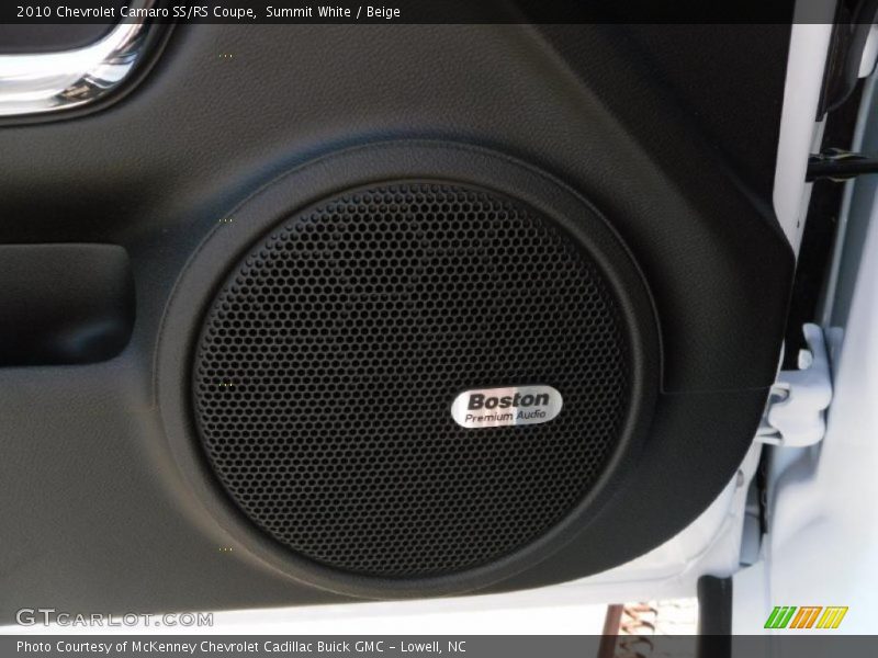 Summit White / Beige 2010 Chevrolet Camaro SS/RS Coupe