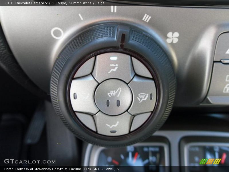 Summit White / Beige 2010 Chevrolet Camaro SS/RS Coupe