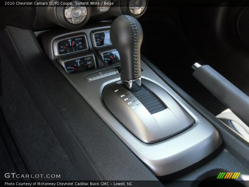 Summit White / Beige 2010 Chevrolet Camaro SS/RS Coupe