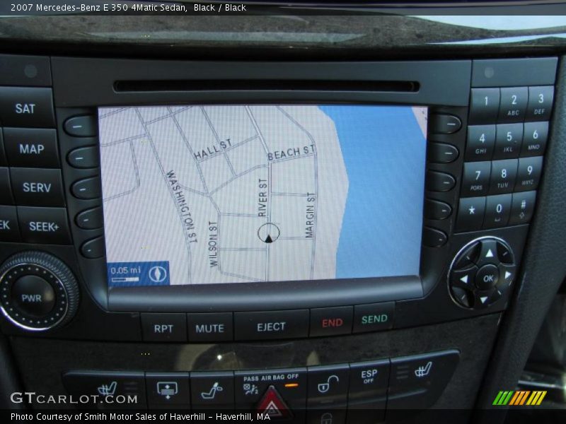 Black / Black 2007 Mercedes-Benz E 350 4Matic Sedan