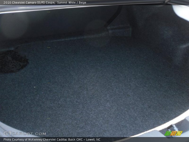 Summit White / Beige 2010 Chevrolet Camaro SS/RS Coupe