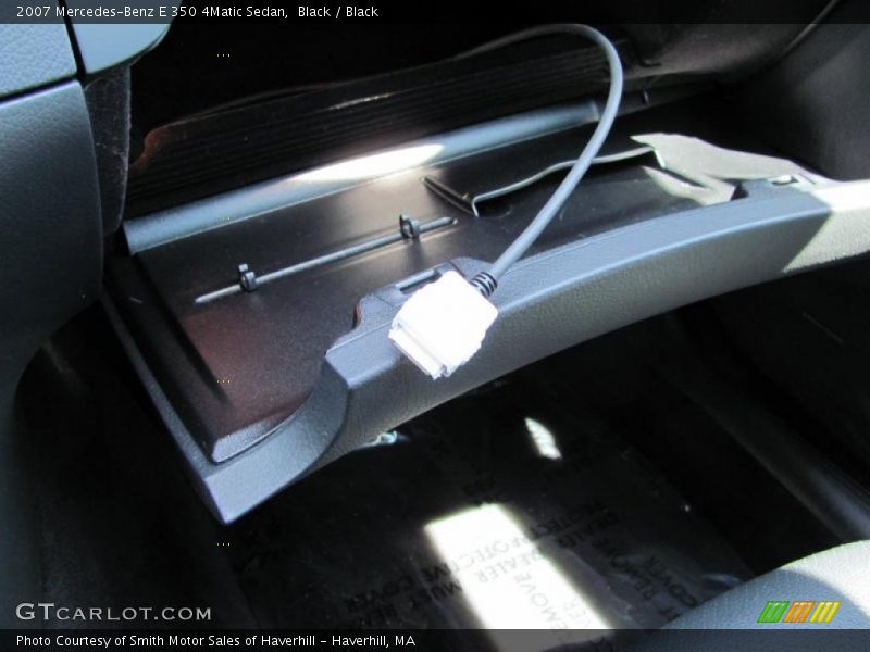 Black / Black 2007 Mercedes-Benz E 350 4Matic Sedan