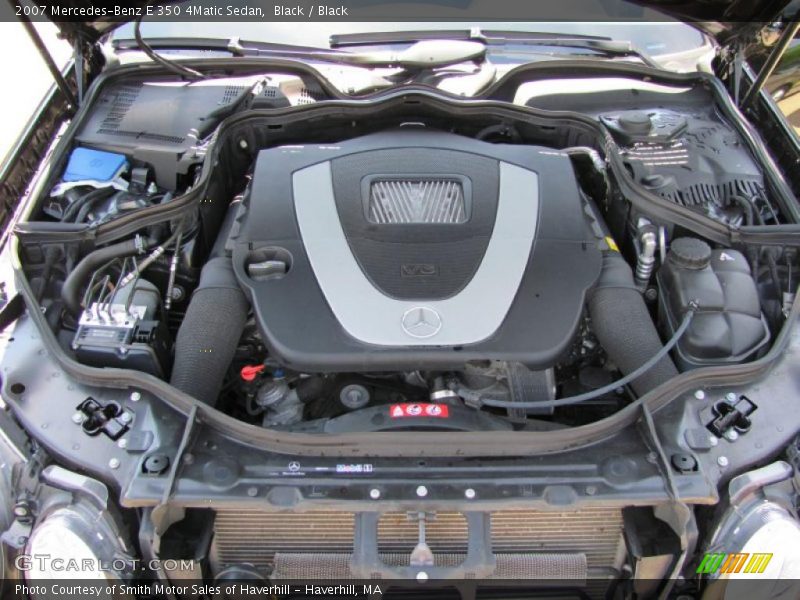 Black / Black 2007 Mercedes-Benz E 350 4Matic Sedan