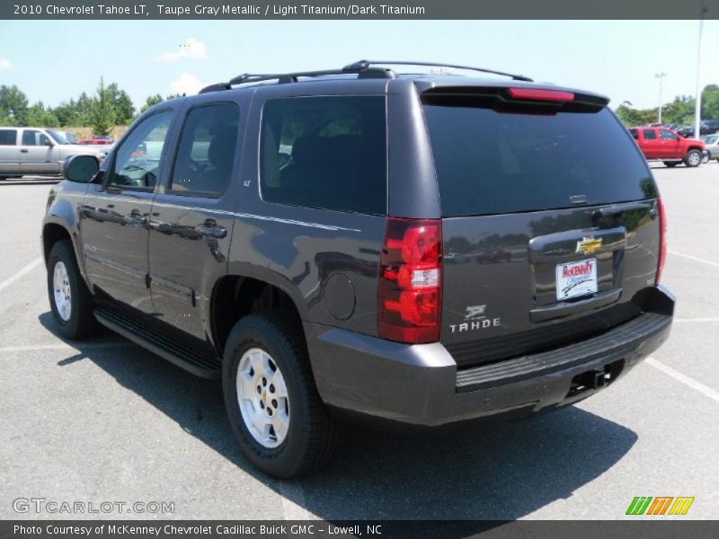 Taupe Gray Metallic / Light Titanium/Dark Titanium 2010 Chevrolet Tahoe LT