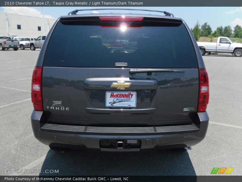 Taupe Gray Metallic / Light Titanium/Dark Titanium 2010 Chevrolet Tahoe LT
