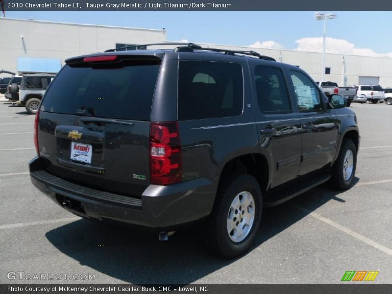 Taupe Gray Metallic / Light Titanium/Dark Titanium 2010 Chevrolet Tahoe LT