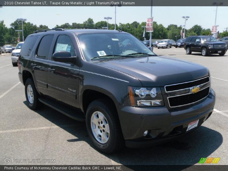 Taupe Gray Metallic / Light Titanium/Dark Titanium 2010 Chevrolet Tahoe LT
