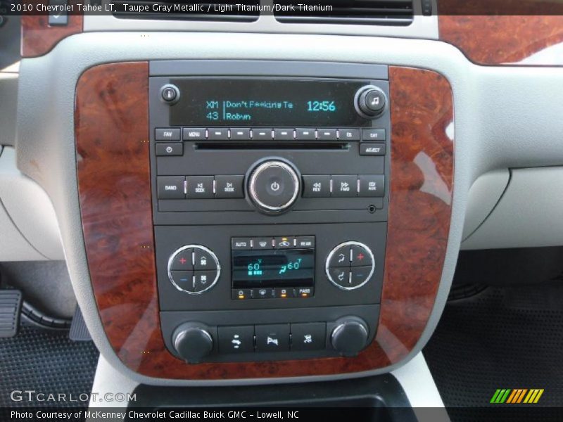 Taupe Gray Metallic / Light Titanium/Dark Titanium 2010 Chevrolet Tahoe LT