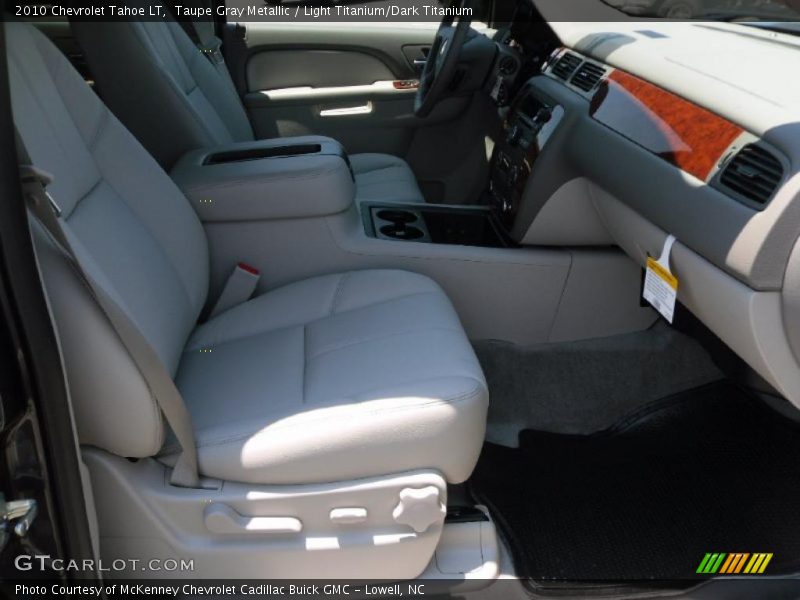 Taupe Gray Metallic / Light Titanium/Dark Titanium 2010 Chevrolet Tahoe LT