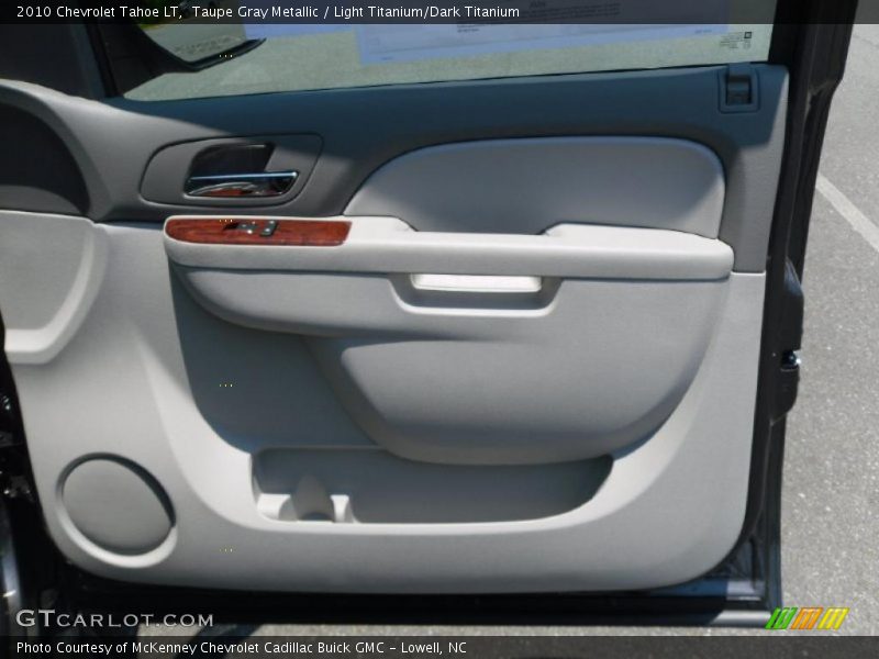 Taupe Gray Metallic / Light Titanium/Dark Titanium 2010 Chevrolet Tahoe LT