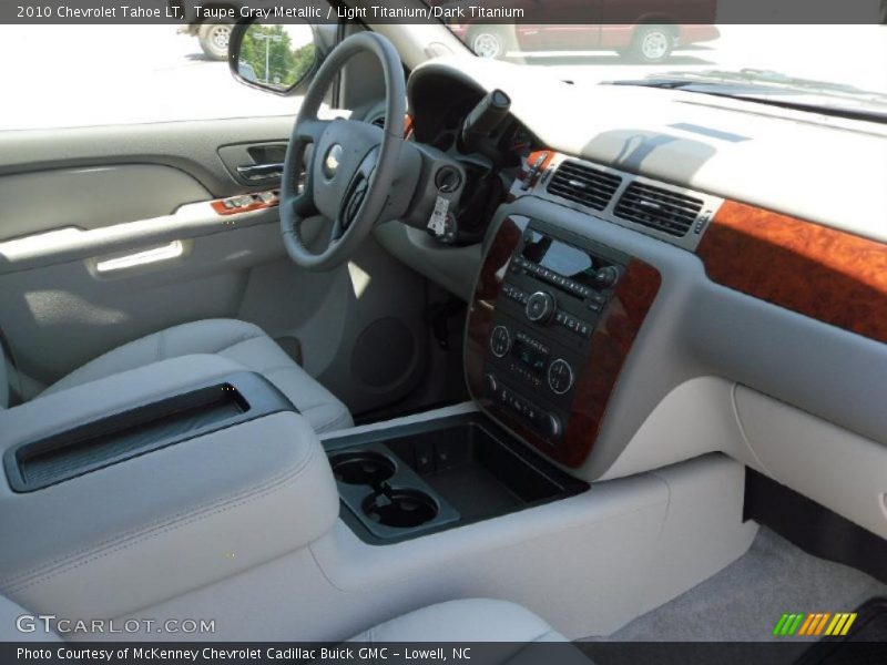 Taupe Gray Metallic / Light Titanium/Dark Titanium 2010 Chevrolet Tahoe LT