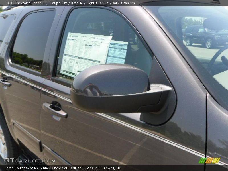 Taupe Gray Metallic / Light Titanium/Dark Titanium 2010 Chevrolet Tahoe LT
