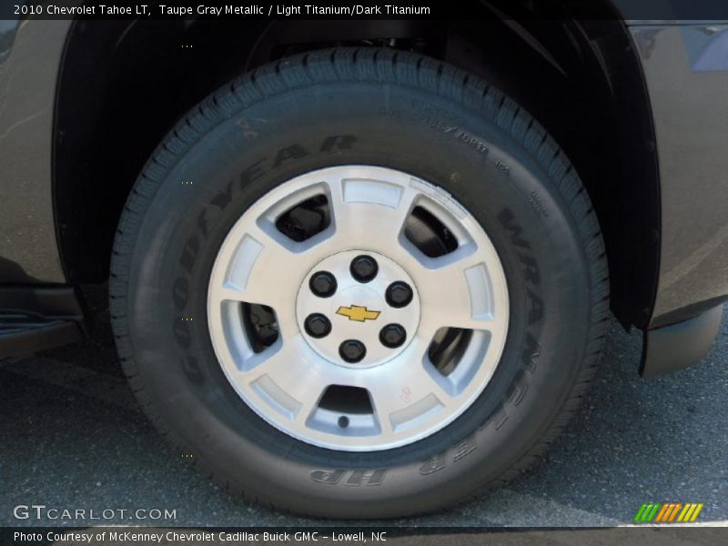 Taupe Gray Metallic / Light Titanium/Dark Titanium 2010 Chevrolet Tahoe LT
