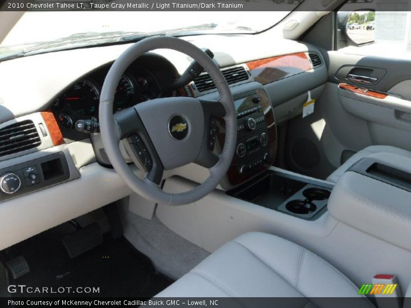 Taupe Gray Metallic / Light Titanium/Dark Titanium 2010 Chevrolet Tahoe LT