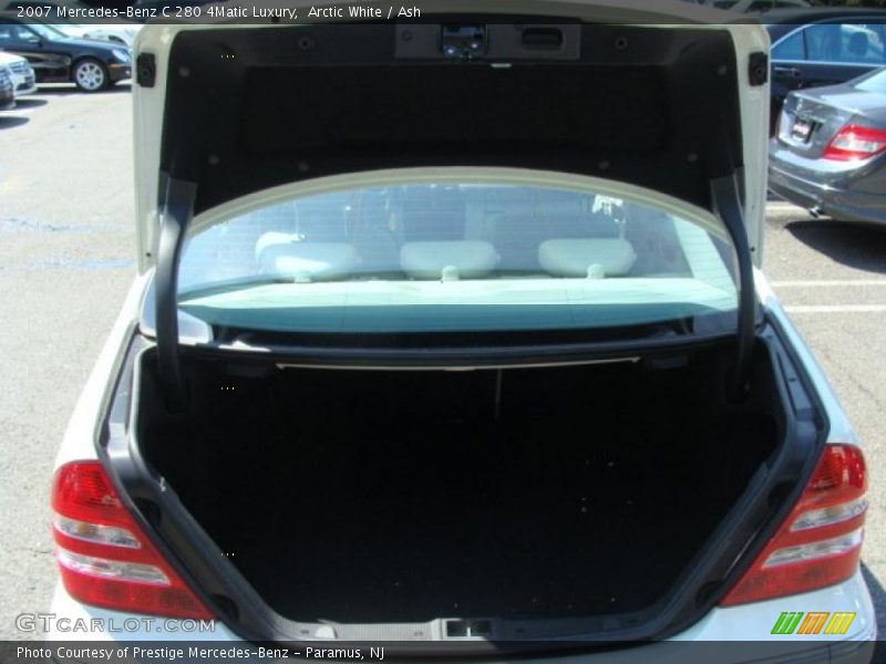 Arctic White / Ash 2007 Mercedes-Benz C 280 4Matic Luxury