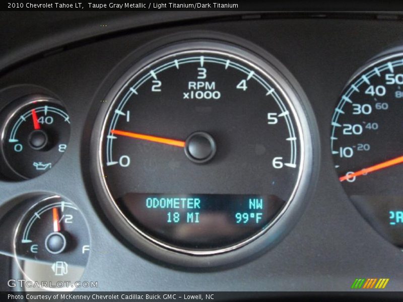 Taupe Gray Metallic / Light Titanium/Dark Titanium 2010 Chevrolet Tahoe LT