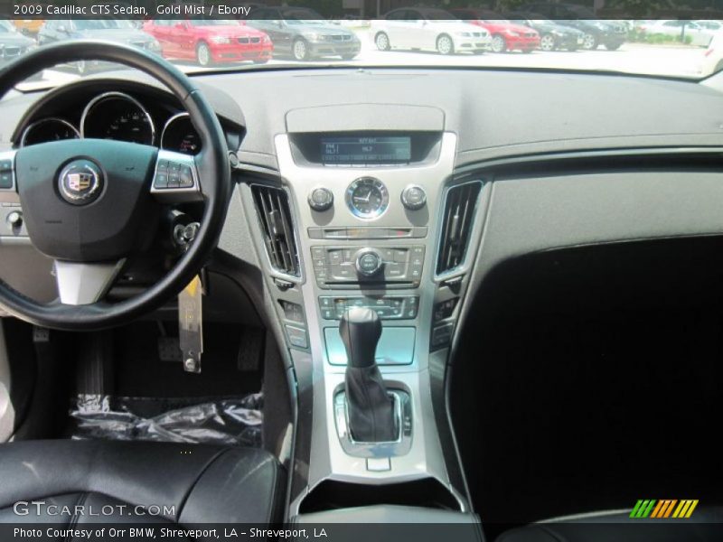 Gold Mist / Ebony 2009 Cadillac CTS Sedan