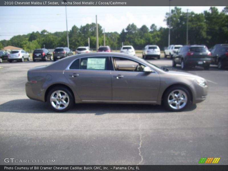 Mocha Steel Metallic / Cocoa/Cashmere 2010 Chevrolet Malibu LT Sedan