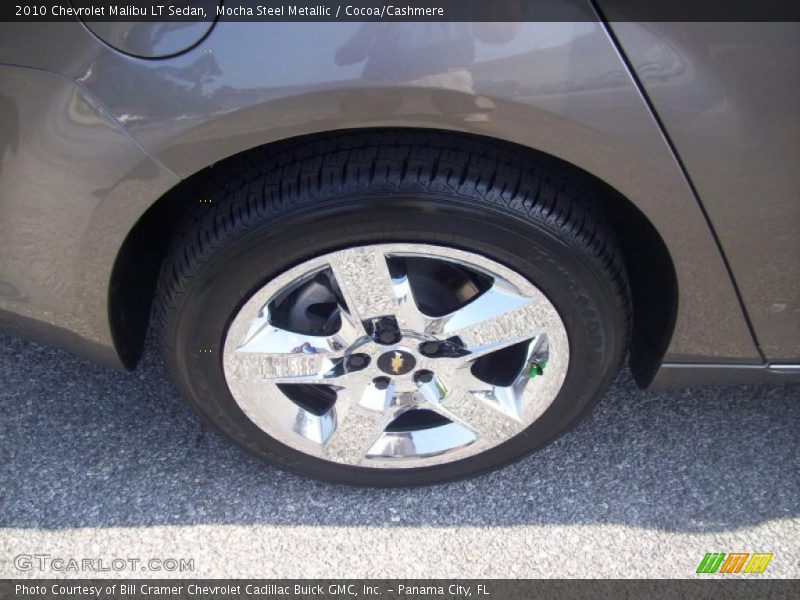 Mocha Steel Metallic / Cocoa/Cashmere 2010 Chevrolet Malibu LT Sedan