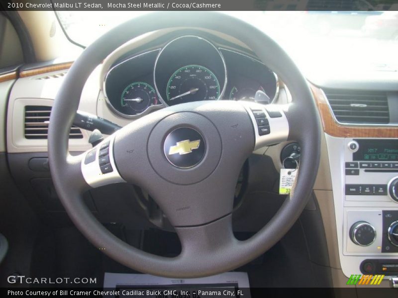 Mocha Steel Metallic / Cocoa/Cashmere 2010 Chevrolet Malibu LT Sedan
