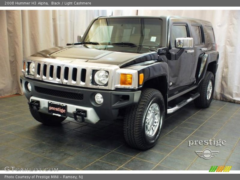 Black / Light Cashmere 2008 Hummer H3 Alpha
