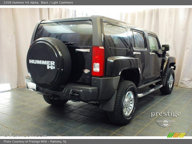 Black / Light Cashmere 2008 Hummer H3 Alpha