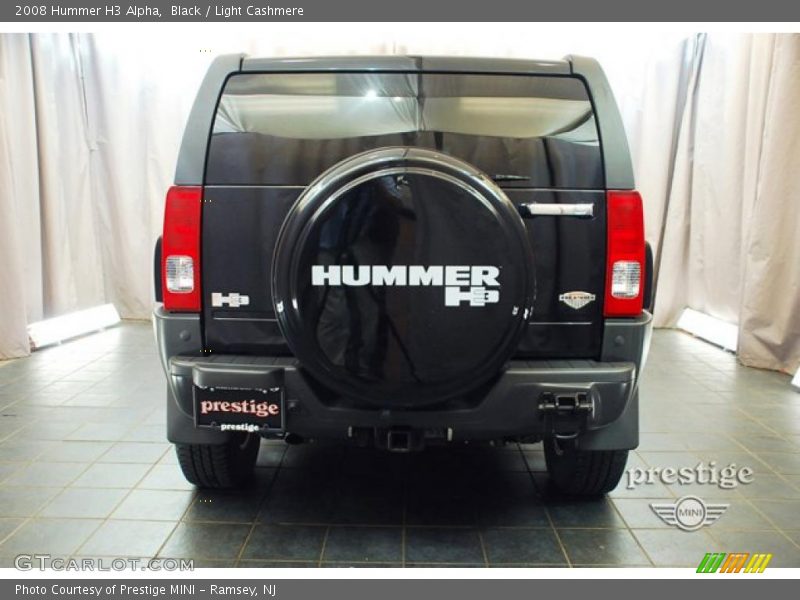 Black / Light Cashmere 2008 Hummer H3 Alpha