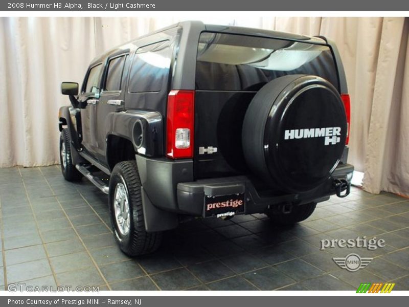 Black / Light Cashmere 2008 Hummer H3 Alpha