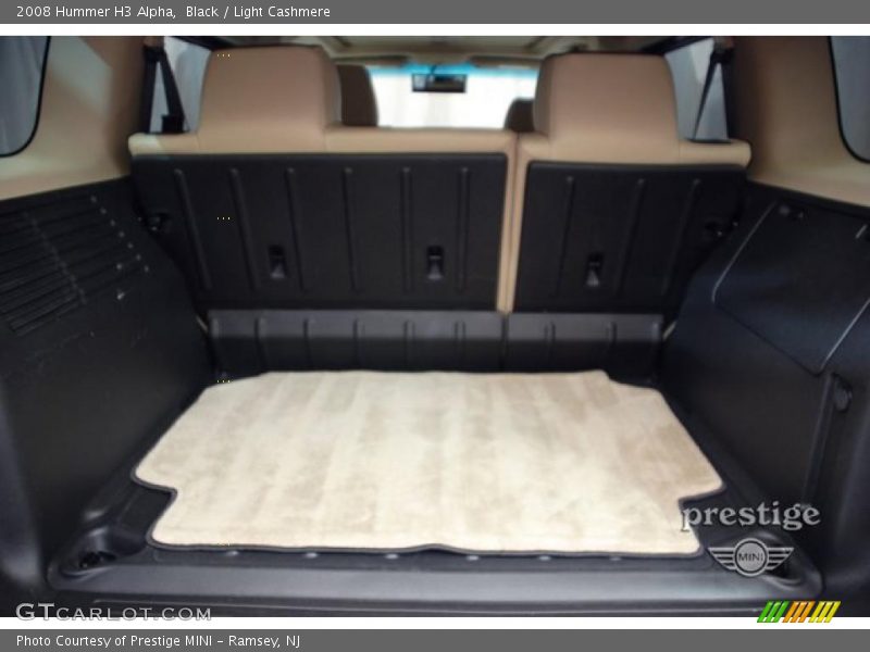 Black / Light Cashmere 2008 Hummer H3 Alpha