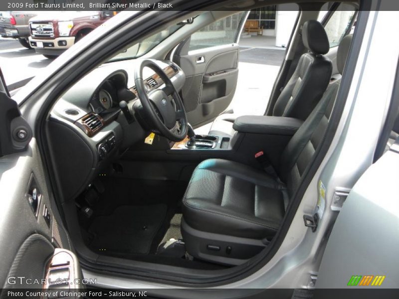 Brilliant Silver Metallic / Black 2009 Ford Taurus Limited