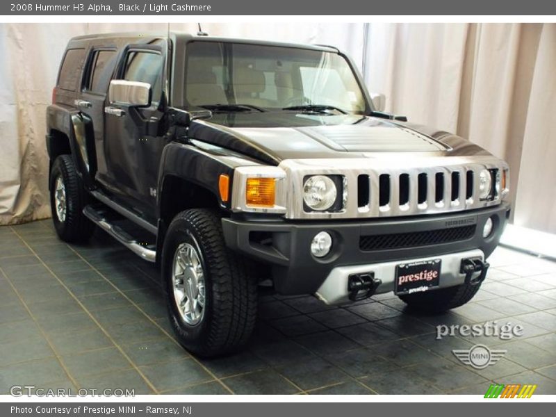 Black / Light Cashmere 2008 Hummer H3 Alpha