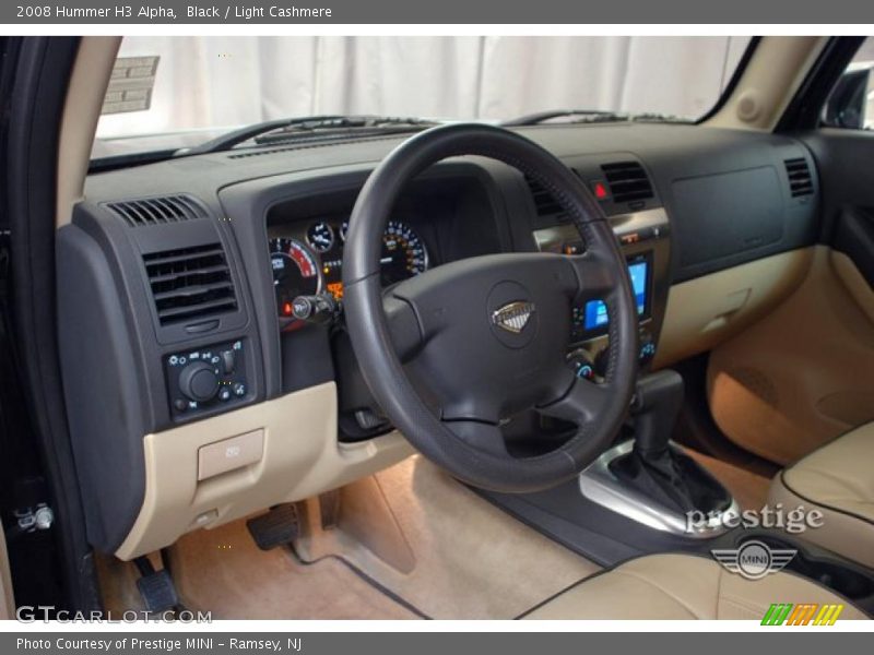 Black / Light Cashmere 2008 Hummer H3 Alpha