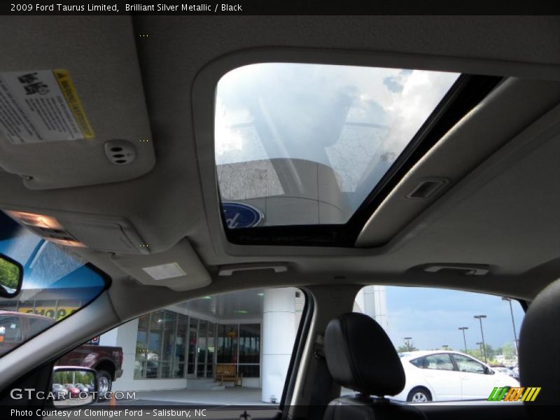 Brilliant Silver Metallic / Black 2009 Ford Taurus Limited
