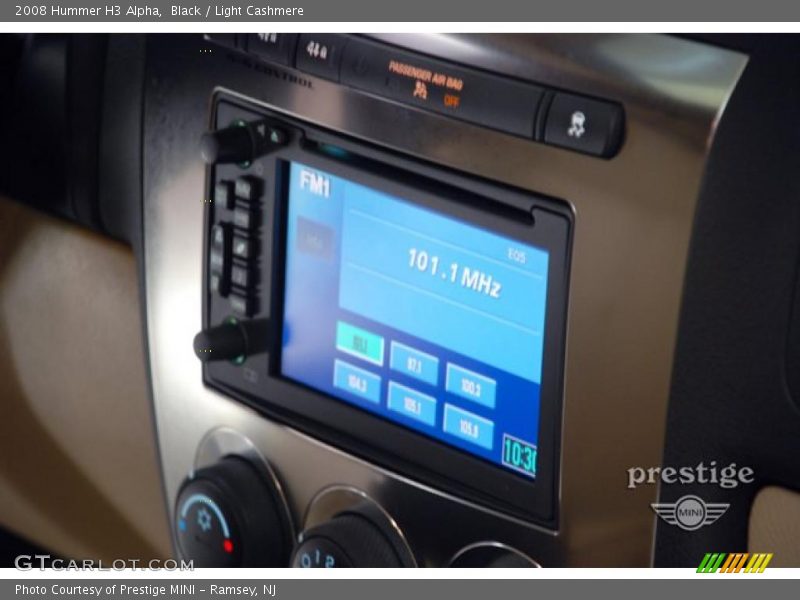 Black / Light Cashmere 2008 Hummer H3 Alpha