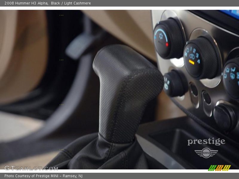 Black / Light Cashmere 2008 Hummer H3 Alpha