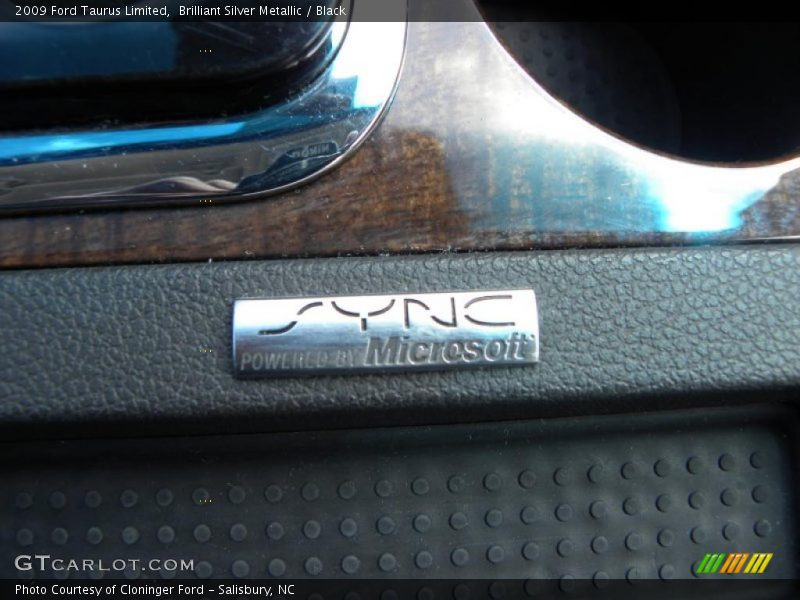 Brilliant Silver Metallic / Black 2009 Ford Taurus Limited