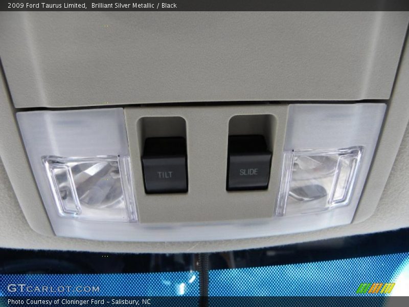 Brilliant Silver Metallic / Black 2009 Ford Taurus Limited