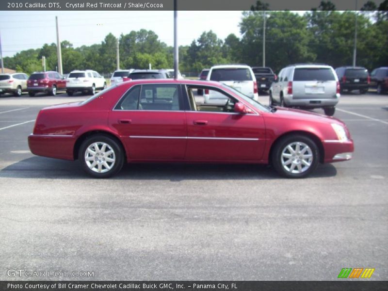Crystal Red Tintcoat / Shale/Cocoa 2010 Cadillac DTS