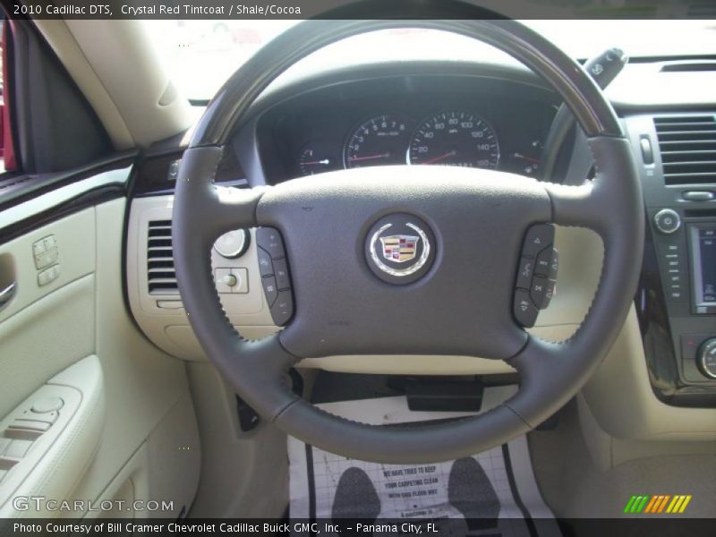 Crystal Red Tintcoat / Shale/Cocoa 2010 Cadillac DTS