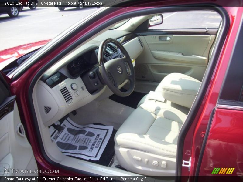 Crystal Red Tintcoat / Shale/Cocoa 2010 Cadillac DTS