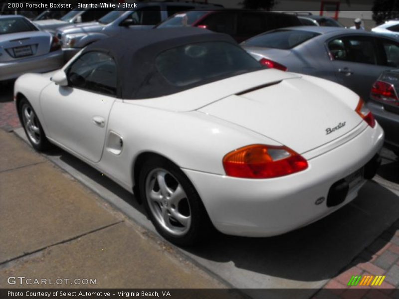 Biarritz White / Black 2000 Porsche Boxster