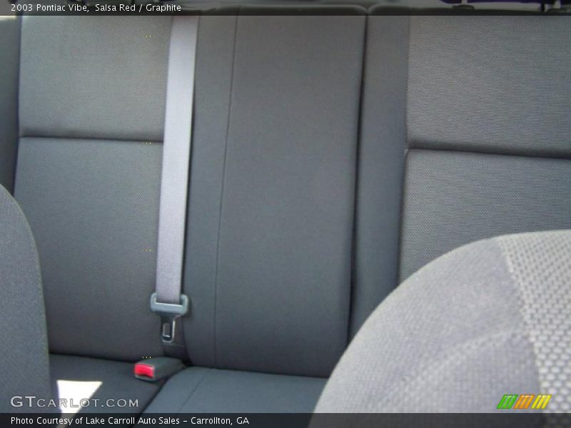 Salsa Red / Graphite 2003 Pontiac Vibe