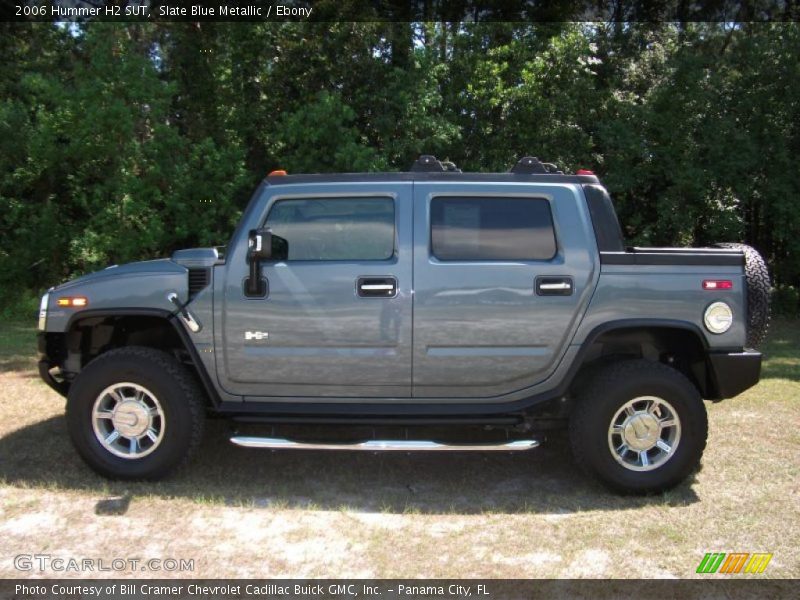 Slate Blue Metallic / Ebony 2006 Hummer H2 SUT