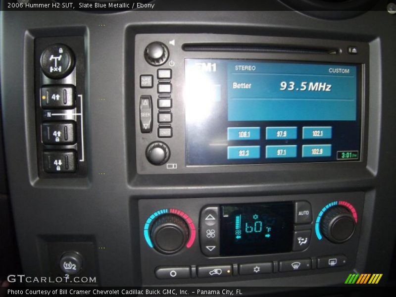 Slate Blue Metallic / Ebony 2006 Hummer H2 SUT