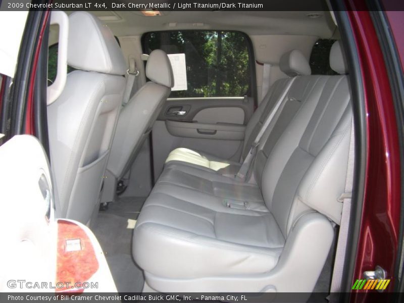 Dark Cherry Metallic / Light Titanium/Dark Titanium 2009 Chevrolet Suburban LT 4x4