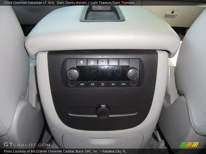 Dark Cherry Metallic / Light Titanium/Dark Titanium 2009 Chevrolet Suburban LT 4x4