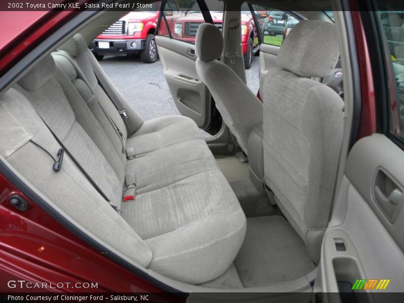 Salsa Red Pearl / Stone 2002 Toyota Camry XLE